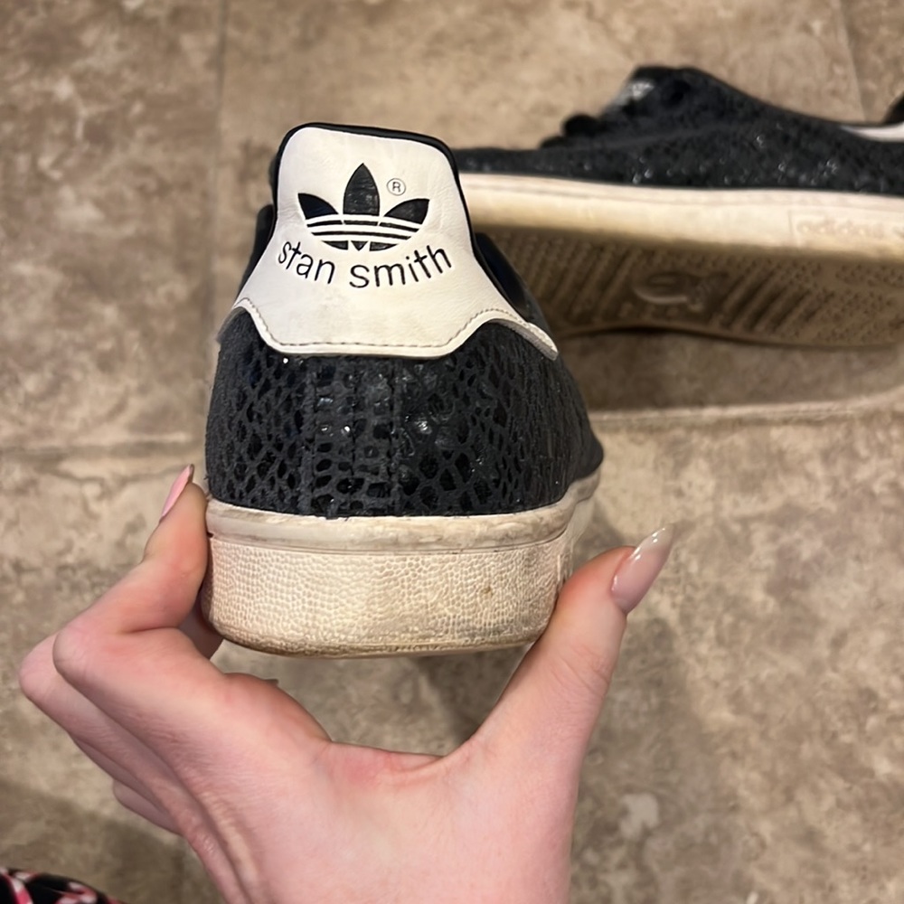 Adidas Stan Smith Black Python Sneaker - image 3